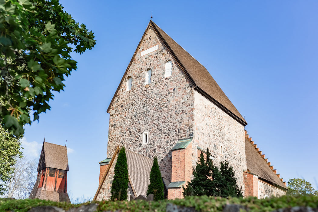 Gamla Uppsala kyrka.
